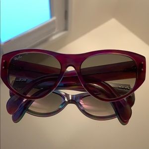 Unique Ray-Ban Cat Eye Vagabond Sunglasses RB 4152